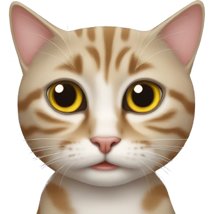 Silly cat emoji