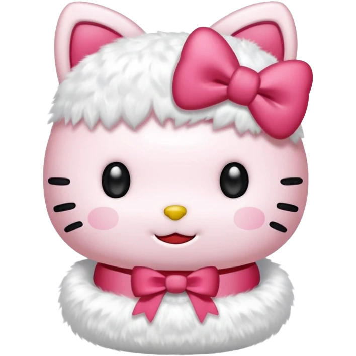 Hello kitty cartoon emoji