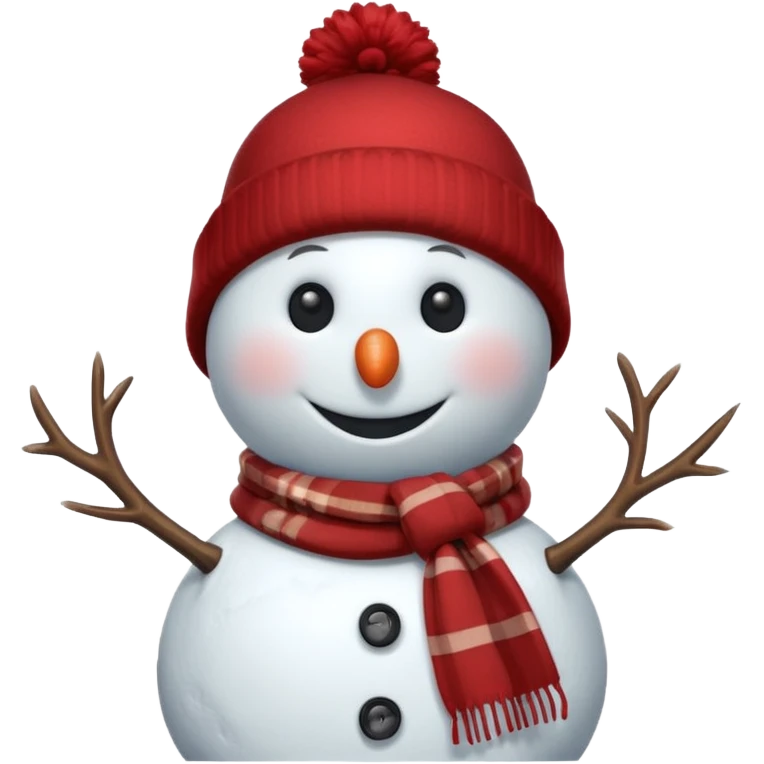snowman with outfits (no carrot) emoji