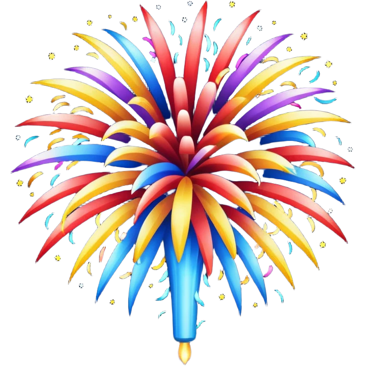 Fireworks emoji