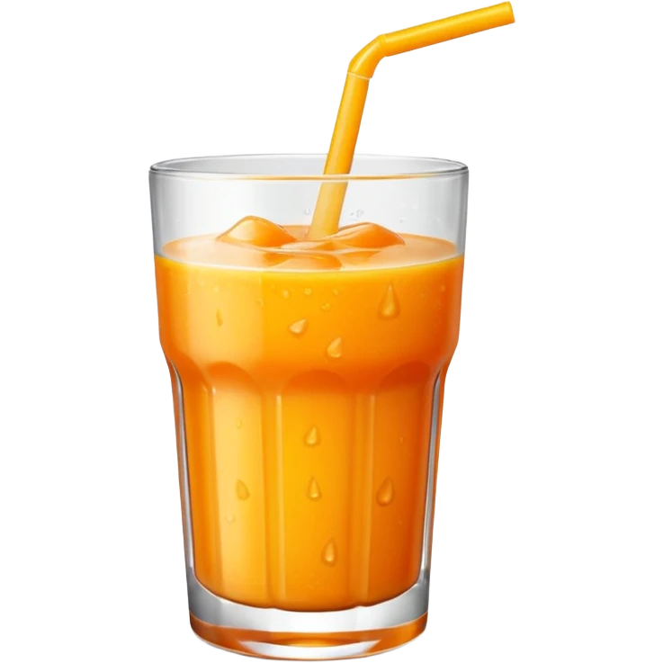 Mango juice emoji