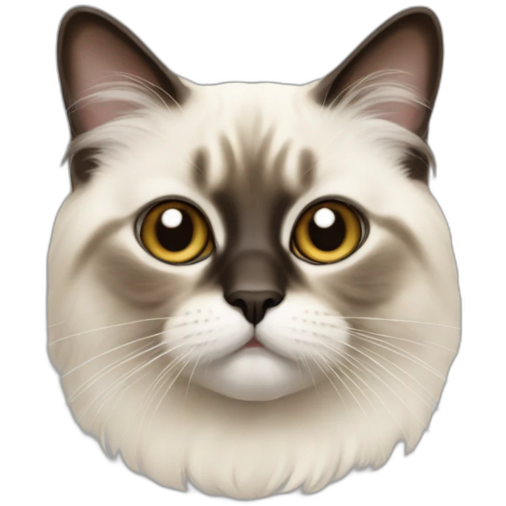 birman cat emoji