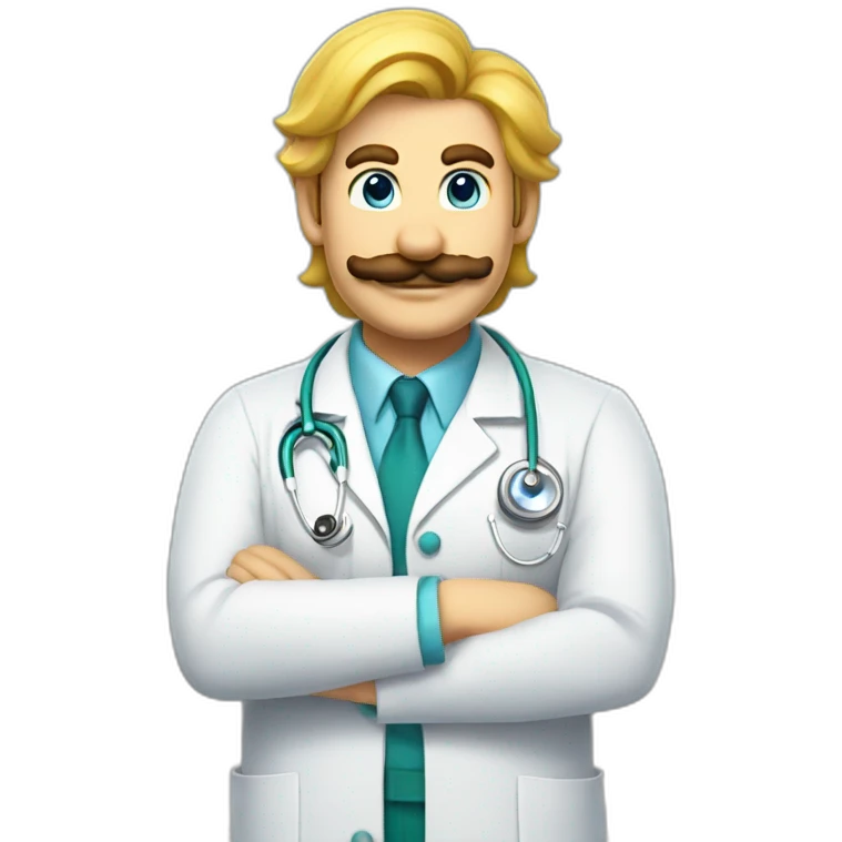 Luma super mario doctor emoji