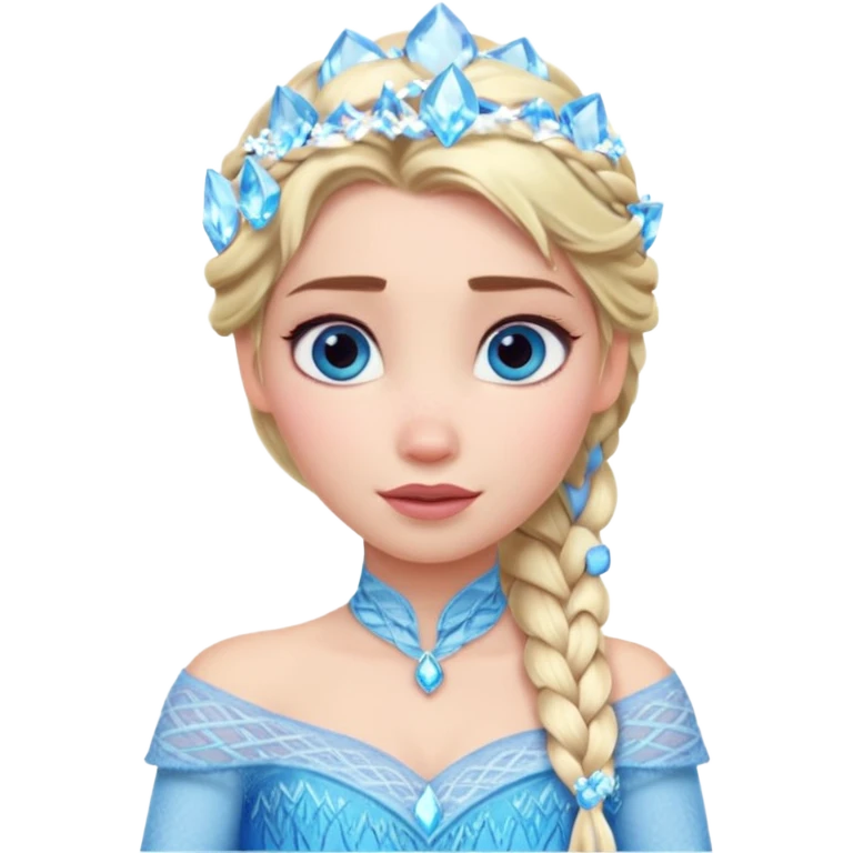 elsa frozen disney emoji