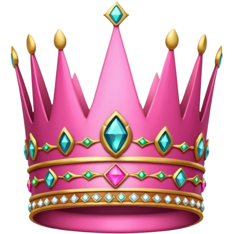 pink crown emoji