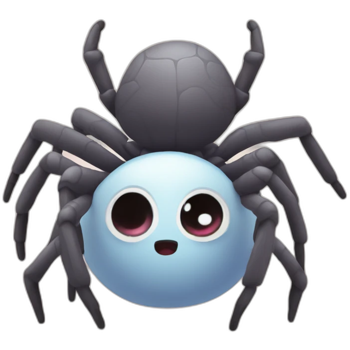 cozy cute spider emoji