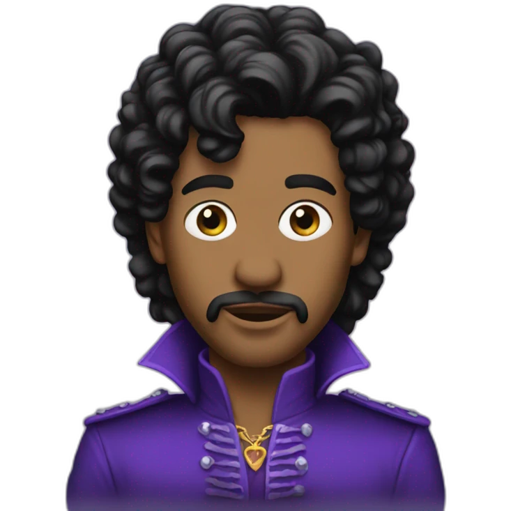 Prince purple rain emoji