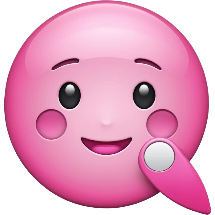 pink like notification emoji