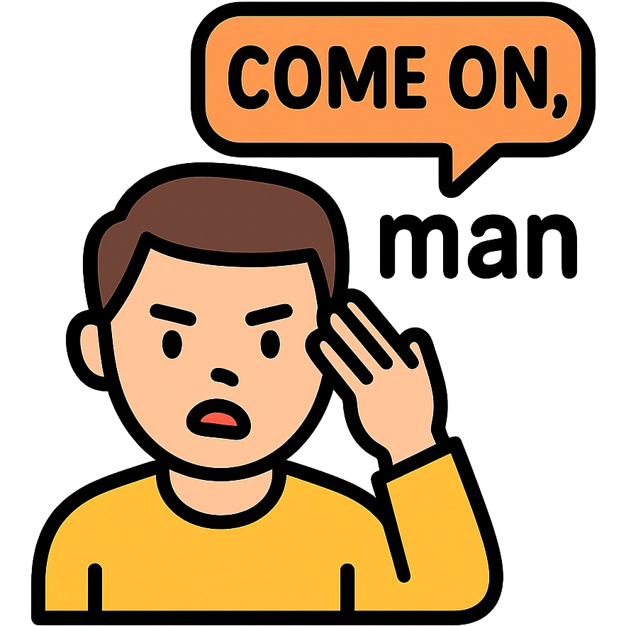 come on, man emoji