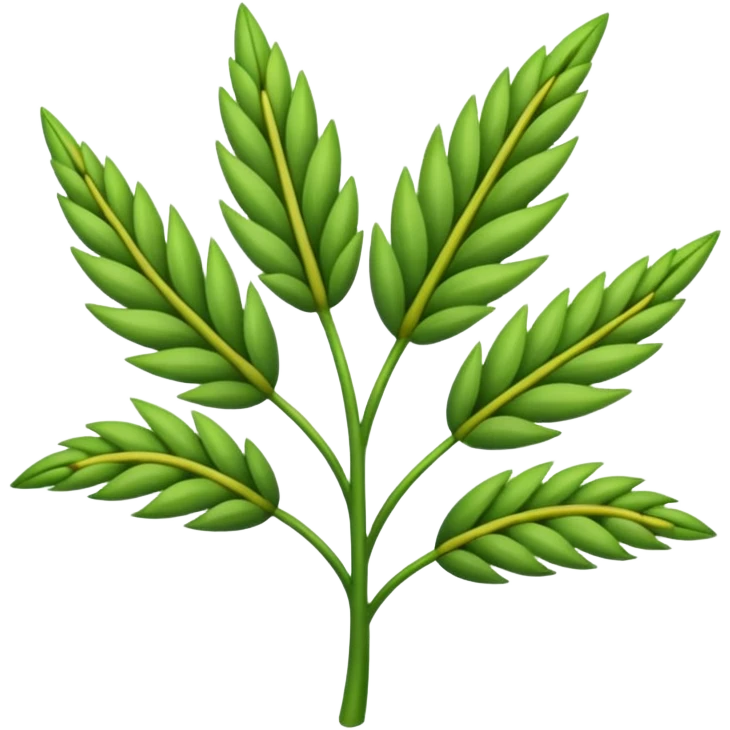 rye plant emoji
