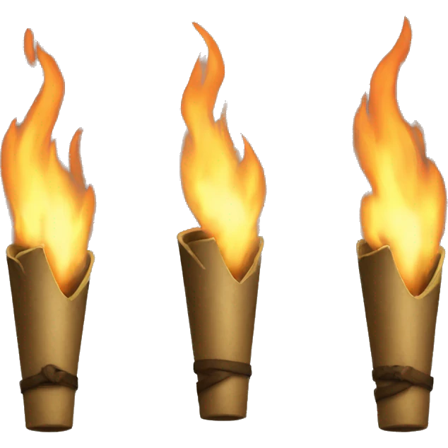 torches emoji