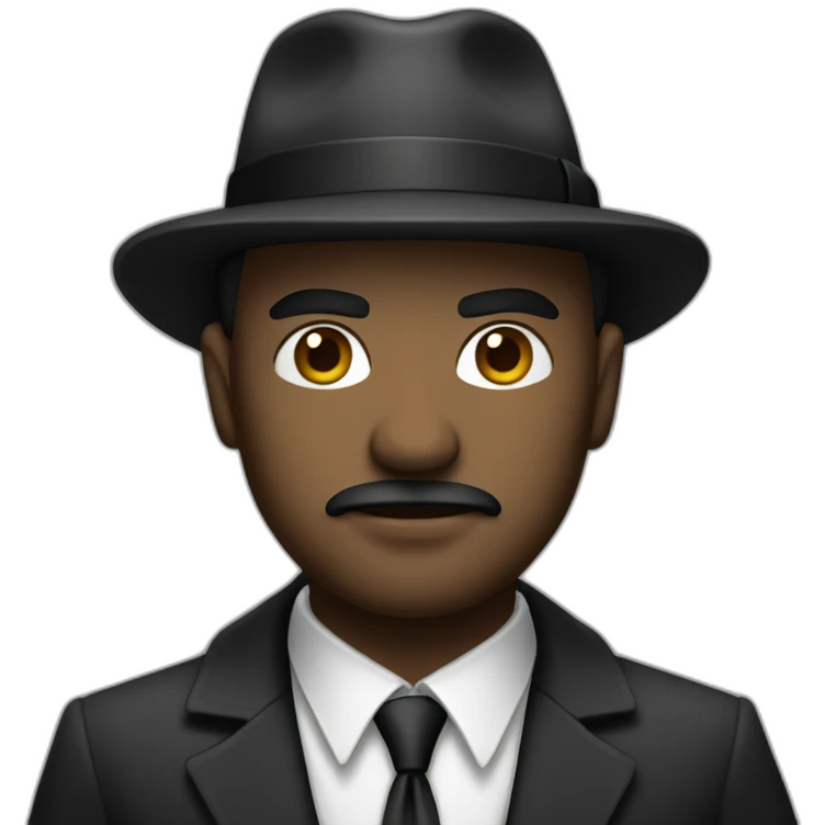 Mafia man emoji