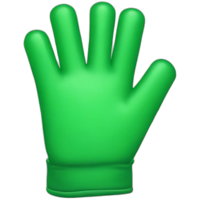 green gloves emoji