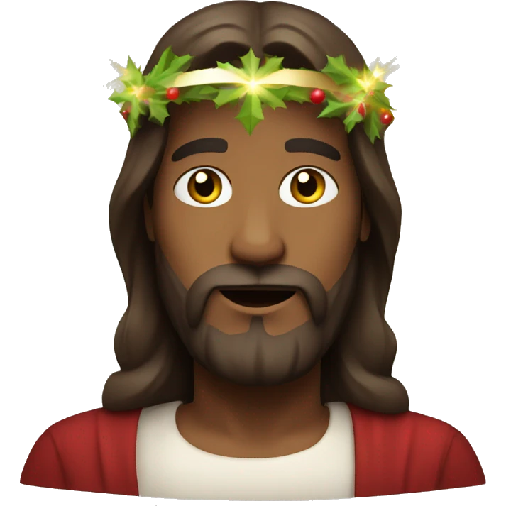 Christmas Jesus emoji