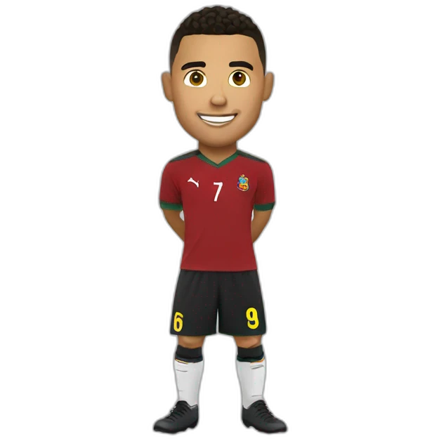 Ronaldo sur mesi emoji