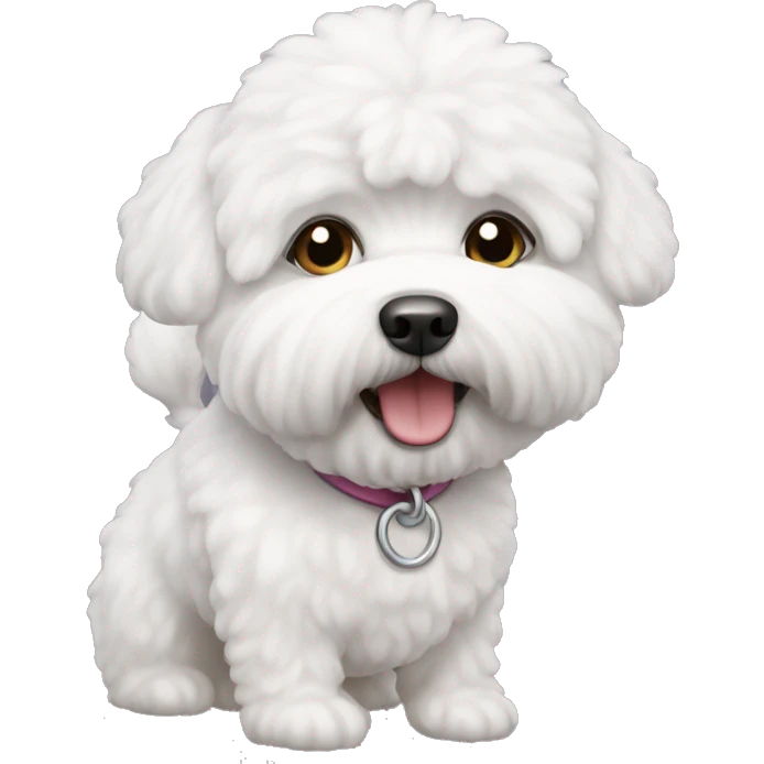 Bichon frise emoji