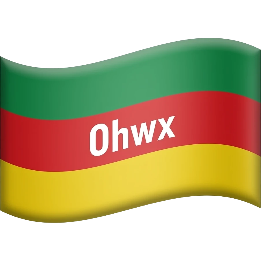 Сделай Чеченский флаг emoji