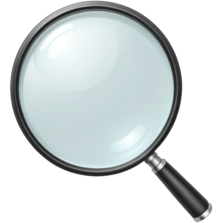 MAGNIFYING GLASS emoji