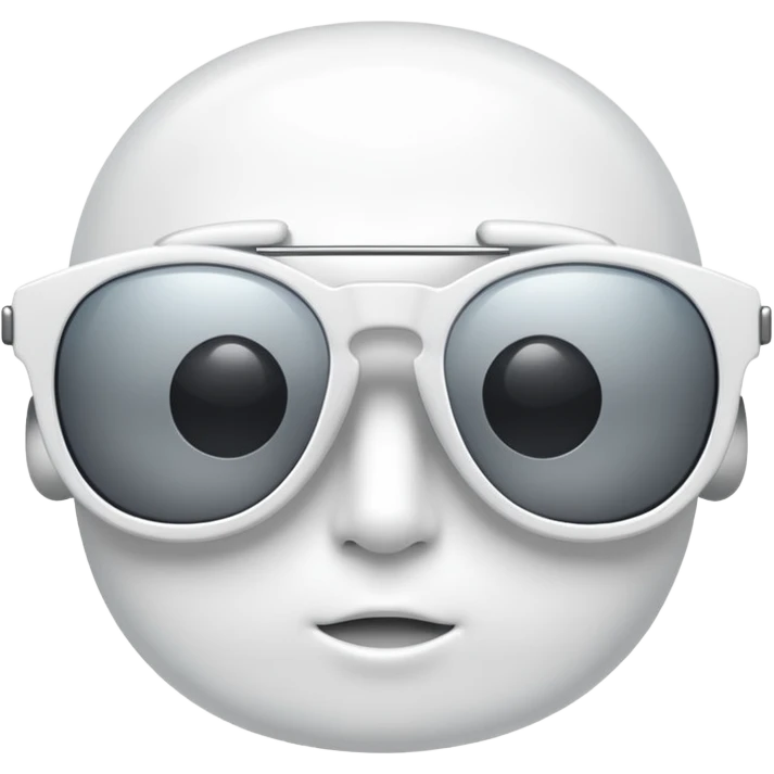 white sunglasses emoji