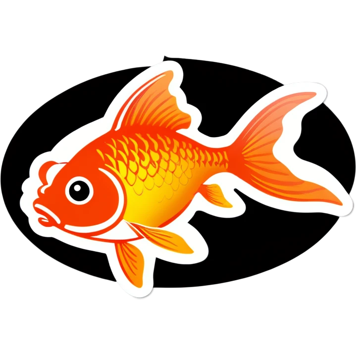 Lesbian goldfish emoji