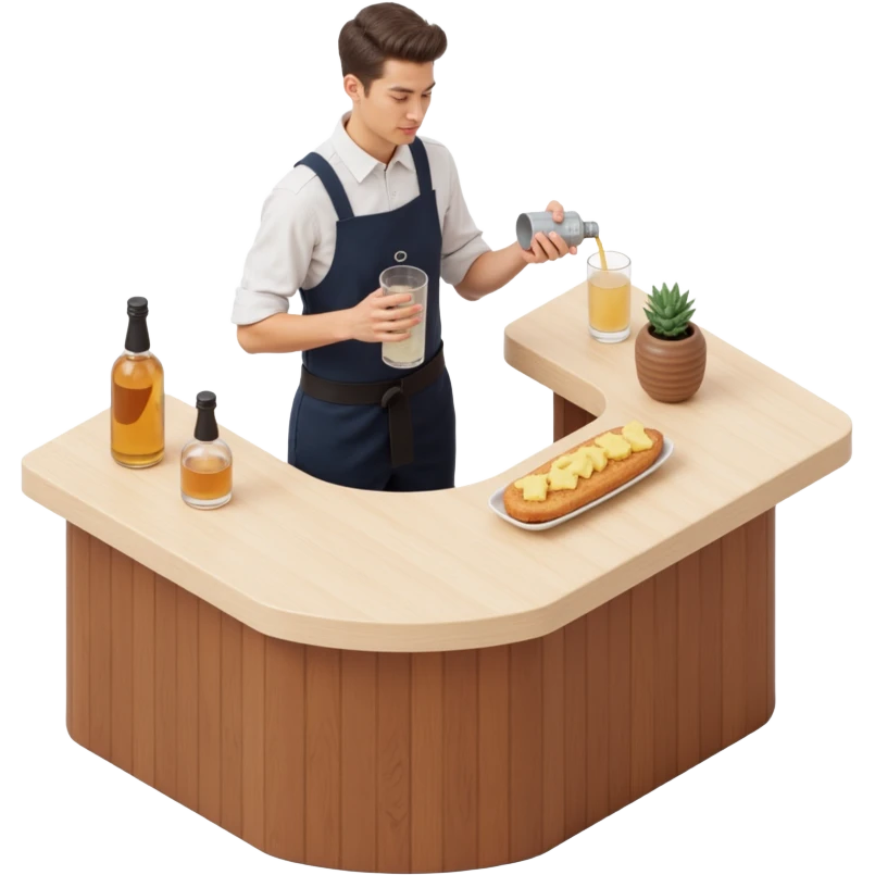 bartender mixing drinks emoji