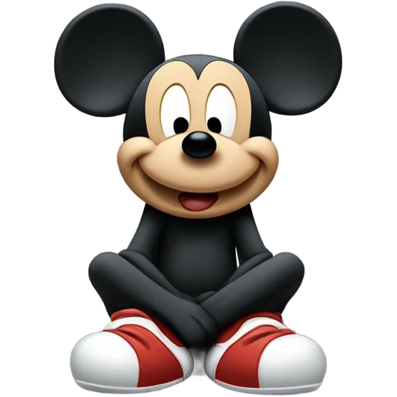 Sad Mickey Mouse  emoji