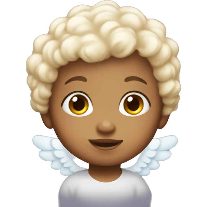 Baby angel emoji