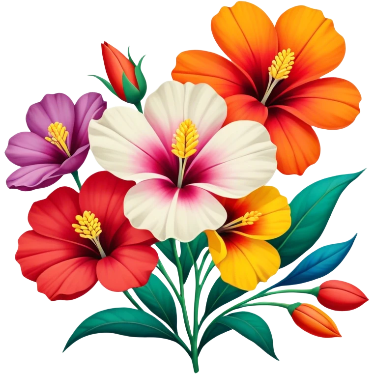 georgia o'keeffe Flowers emoji