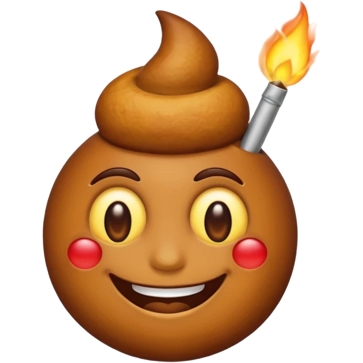 Emoji thats baked wit a spliff emoji