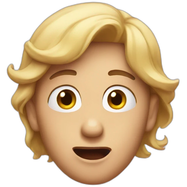 amazed person emoji