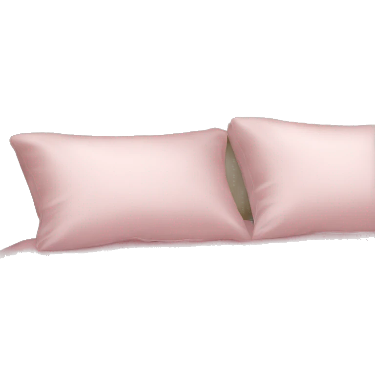 Light pink silk bed emoji