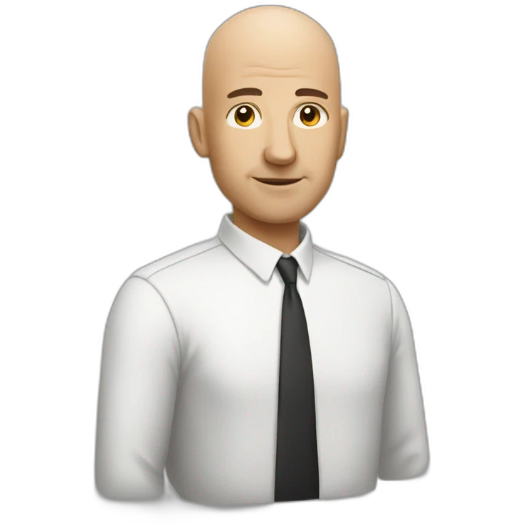 bald person emoji
