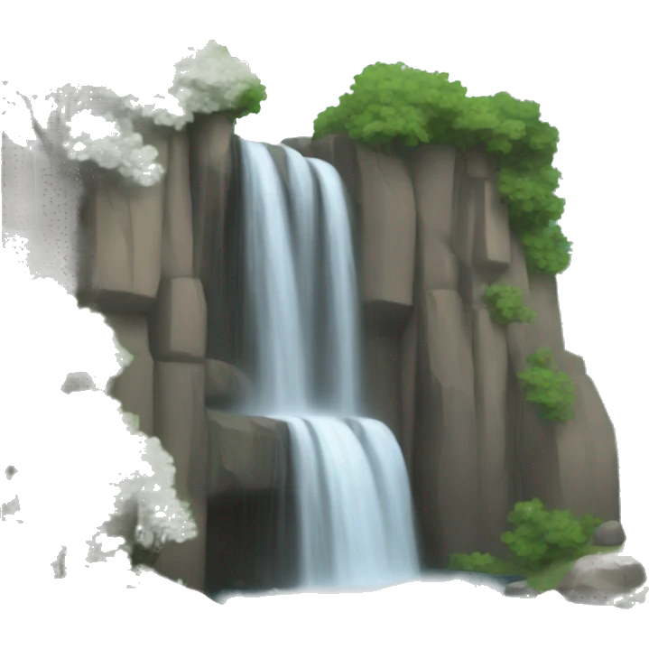 Waterfall emoji
