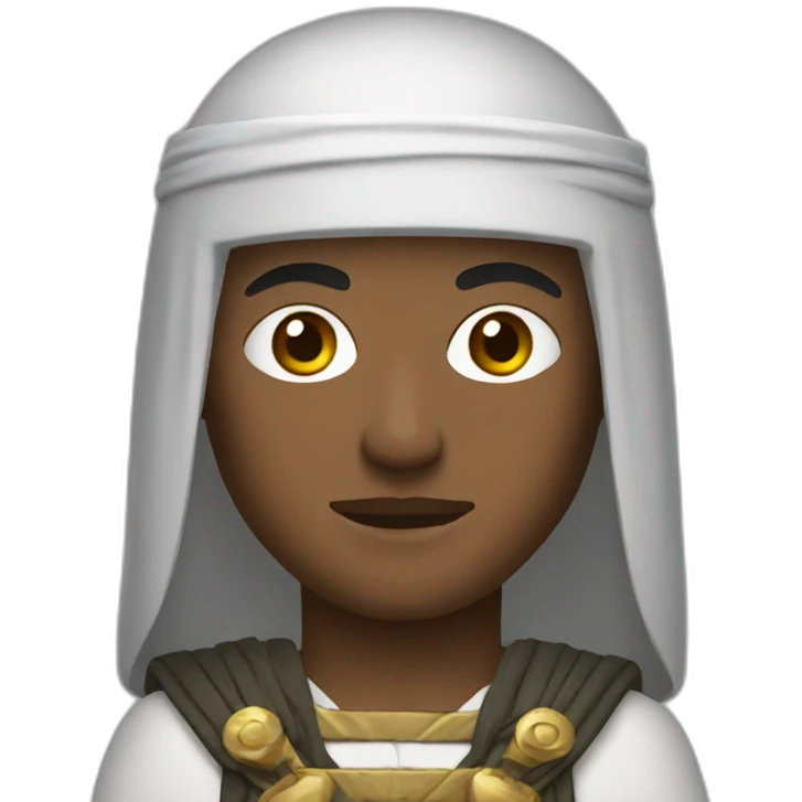 muslim warrior no eyes emoji