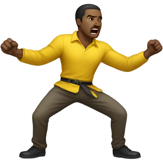 Fight for the yellow shirt emoji
