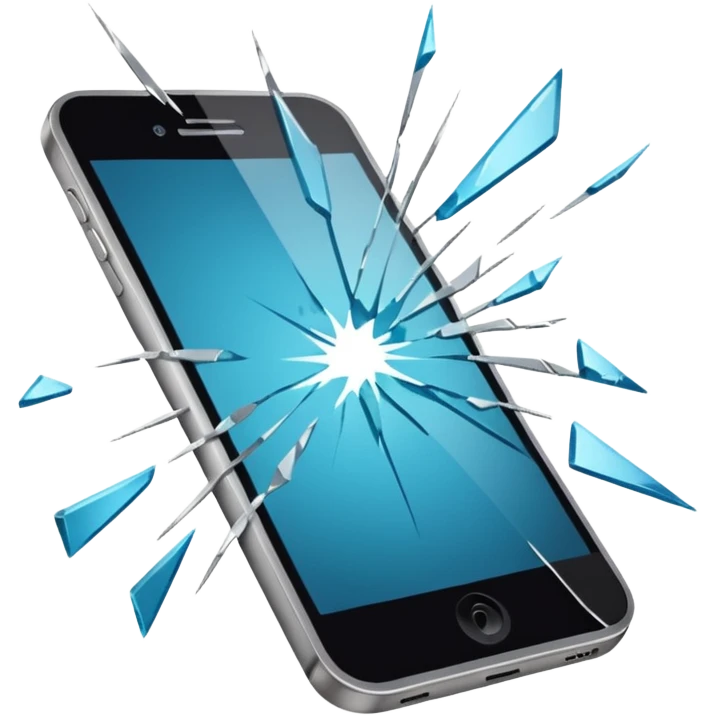 Celular roto pantallarota emoji