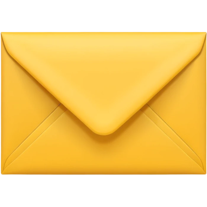 yellow letter envelope emoji