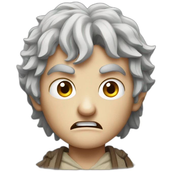 Angry Frodo emoji