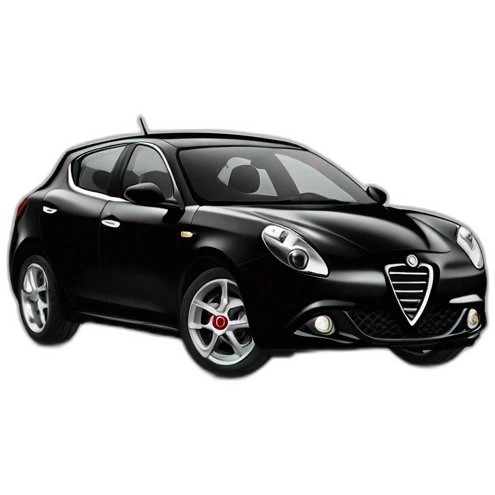 Alfa Romeo Giulietta nera 2013 emoji