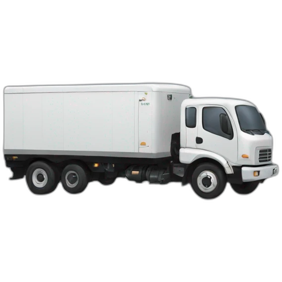 Electrical truck emoji