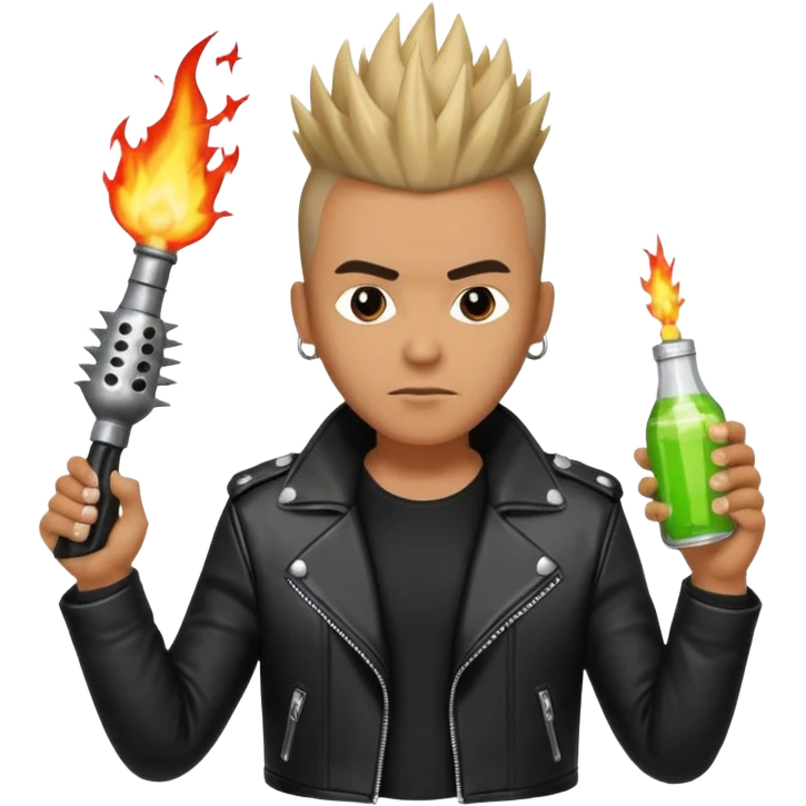 Anarchy man emoji