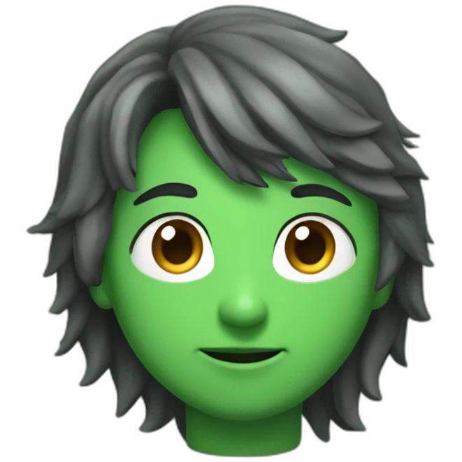 Corazón verde flechado emoji