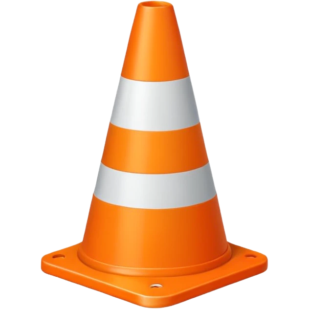 Cone emoji