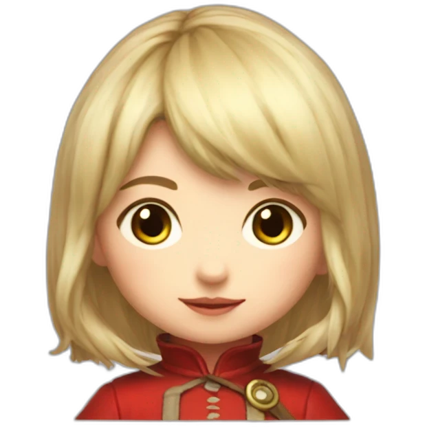 red-hired lalafell girl emoji