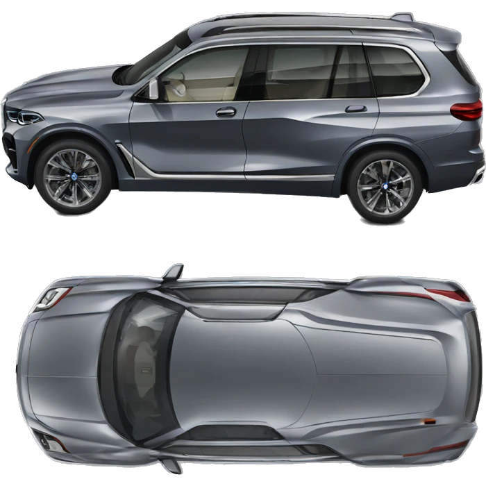 2024 bmw x7 in grey color emoji