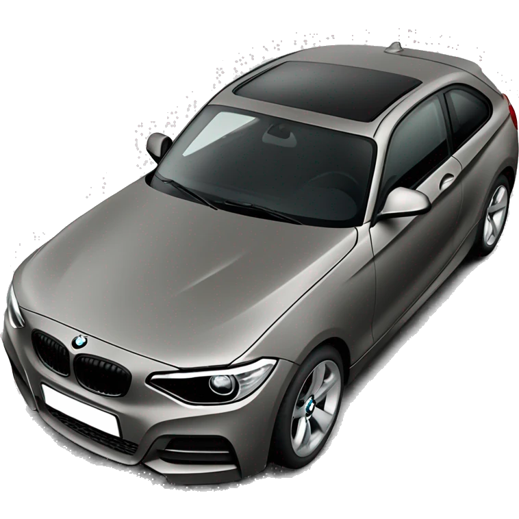 bmw series 1 from 2015 total black  emoji