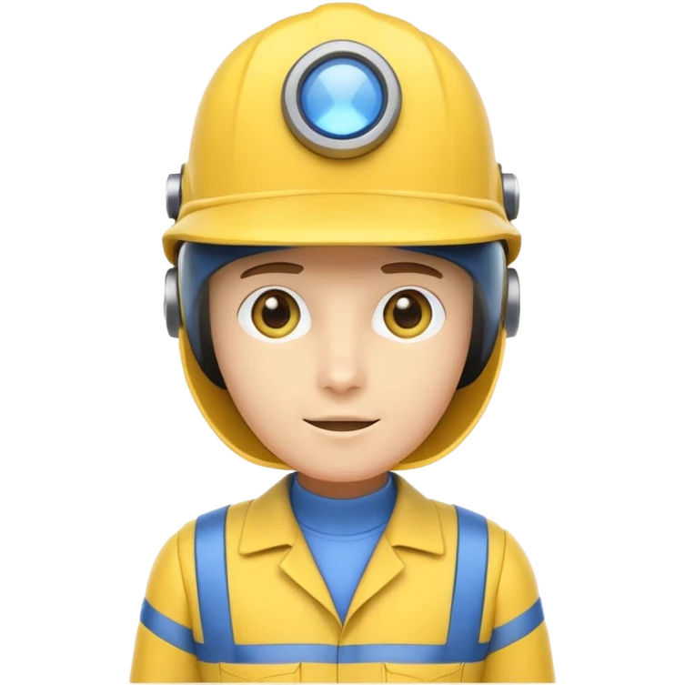 tobot with yellow hat emoji