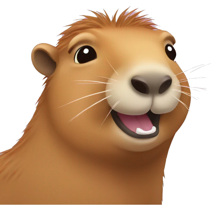 happy capybara emoji