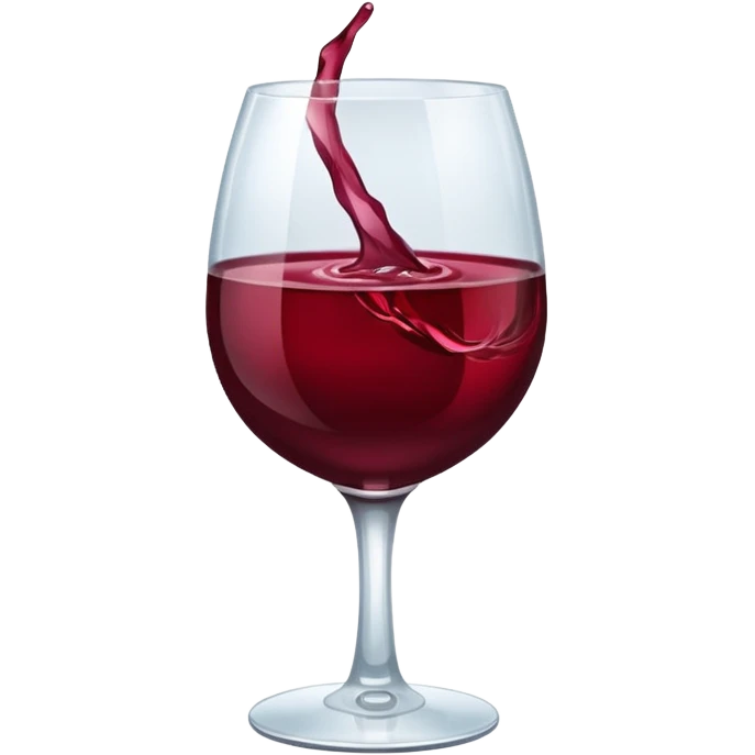 a glass of wine emoji