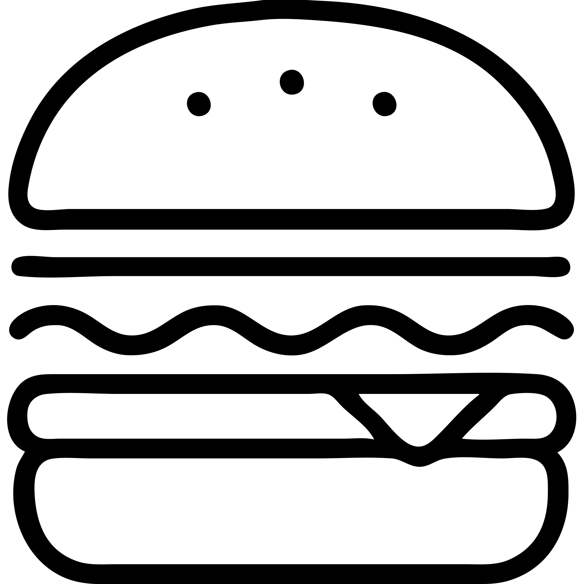 outlined burger icon emoji